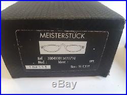 Montblanc Mesiterstuck Eyeglasses New Authentic Vintage Luxury Eyewear NOS 1980s