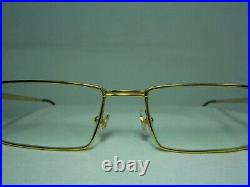 Morel, eyeglasses, square, gold plated, frames, men's, women's, unisex, vintage