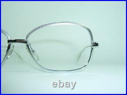 Morel, luxury eyeglasses, Aviator, square, Platinum plated, frames, NOS vintage