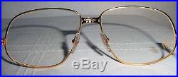 Must De Cartier Vintage Eyeglasses For Men/gold Coloured Frame/bnib/very Rare