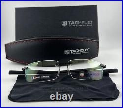 NEW Authentic Tag Heuer Eyewear TH 3441 Rimless France Frame Eyeglasses