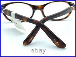 NEW Cartier Trinity Alice Womens Eyeglasses Tortoise AUTHENTIC France $550