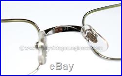 NEW O. S. Vintage Cartier Eyeglasses FRAME BROSSEE 50 mm PRESCRIPTION GLASSES MAN