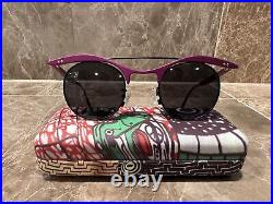 NEW Old Stock LA EYEWORKS PLUTO 1 Purple Aluminum Sunglasses Handmade In FRANCE