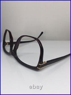 NEW VINTAGE Yves Saint Laurent Paris YSL 417 Eyeglasses C. 38 Havana Tortoise