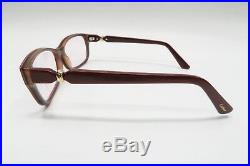 NICE Cartier Trinity Rx Eyeglasses Frames 5515-140 France Burgundy Rare A308