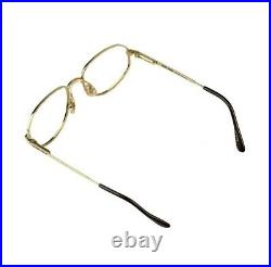 NOS 80s NAF NAF Betty vintage OG glasses gold metal eyeglasses optical frames