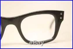 NOS Vintage Black Eyeglass Frames Frame France New Old Stock