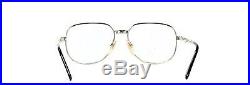 NOS Vintage Ettore Bugatti 500 Silver/Gold 0105 Optical Frame Eyewear Eyeglasses