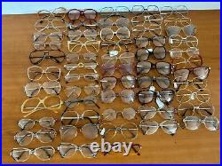 NOS Vintage Lot Of 55 Eyeglasses Frames Made In Italy, France, Germany, Austria