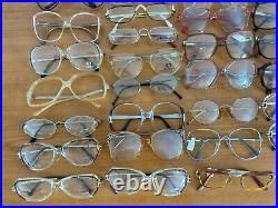 NOS Vintage Lot Of 55 Eyeglasses Frames Made In Italy, France, Germany, Austria