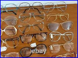 NOS Vintage Lot Of 55 Eyeglasses Frames Made In Italy, France, Germany, Austria