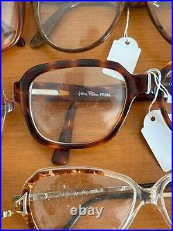 NOS Vintage Lot Of 55 Eyeglasses Frames Made In Italy, France, Germany, Austria