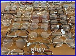 NOS Vintage Lot Of 55 Eyeglasses Frames Made In Italy, France, Germany, Austria