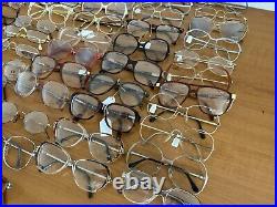 NOS Vintage Lot Of 55 Eyeglasses Frames Made In Italy, France, Germany, Austria