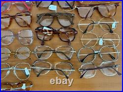 NOS Vintage Lot Of 55 Eyeglasses Frames Made In Italy, France, Germany, Austria