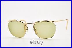 NYLOR Double Gold Laminate eyeglasses Cateye glasses vintage eyewear 1960-70