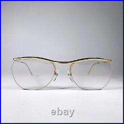 NYLOR © Eyewear Double Gold Filled. SDL Glasses Frame 1970-s. Made in France