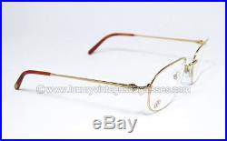 N. O. S. Vintage Cartier Eyeglasses FRAME RIM DEIMIOS PRESCRIPTION GLASSES MAN SET