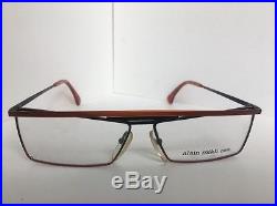 New ALAIN MIKLI 5623 3006 60mm Large Vintage Rectangular Retro Eyeglasses Frame