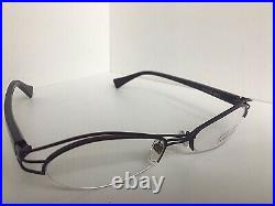 New ALAIN MIKLI AL 0111 4000 52mm Blue Wire Vintage Eyeglasses Frame France