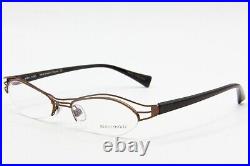 New Alain Mikli Al 1110 0002 Vintage Brown Authentic Eyeglasses Frame 52-18 #375