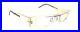 New Authentic Eye’DC V500 714 90s France Vintage Yellow Plastic Eyeglasses Frame