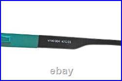 New Authentic Eye'DC V790 004 90s France Vintage Gray Green Metal Eyeglasses NOS