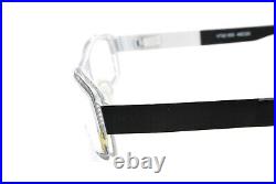 New Authentic Eye'DC V792 000 90s France Vintage Black White Metal Eyeglasses