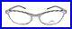 New Authentic Eye’DC V808 018 90s France Vintage Matte Silver Metal Eyeglasses