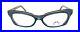 New Authentic Eye’DC V837 008 90s France Vintage Blue Brown Plastic Eyeglasses