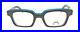 New Authentic Eye’DC V840 010 90s France Vintage Brown Blue Square Eyeglasses