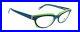 New Authentic Eye’DC V841 008 90s France Vintage Blue Green Plastic Eyeglasses