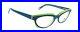 New Authentic Eye’DC V841 008 90s France Vintage Blue Green Plastic Eyeglasses
