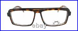 New Authentic Eye'DC V843 133 90s France Vintage Tortoise Plastic Eyeglasses NOS