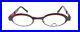 New Authentic Eye’DC V851 000 90s France Vintage Black Pink Fuchsia Eyeglasses