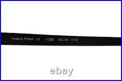 New Authentic Eye'DC V 209 0102 90s France Vintage Black White Square Eyeglasses