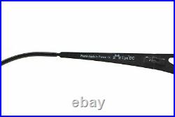 New Authentic Eye'DC V 526 0102 90s France Vintage Black White Metal Eyeglasses