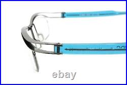 New Authentic Eye'DC V 605 028 90s France Vintage Silver Metal Eyeglasses Frame