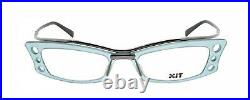 New Authentic Eye'DC X. I. T N 027 008 90s France Vintage Green Plastic Eyeglasses