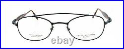 New Authentic Francois Pinton P 24 880 80s France Vintage Matte Blue Eyeglasses