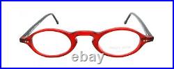 New Authentic Francois Pinton REPORTER IV H453 BN France Vintage Red Eyeglasses