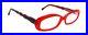 New Authentic Francois Pinton STYLE N218 BRN 80s France Vintage Red Eyeglasses