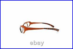 New Authentic Rare Eye'DC V537 005 90s France Vintage Tortoise Orange Eyeglasses