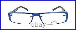 New Authentic Rare Eye'DC V795 008 90s France Vintage Blue Gray Metal Eyeglasses