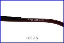 New Authentic Rare Eye'DC V 721 001 90s France Vintage Black Half Rim Eyeglasses