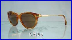 New Authentic Vintage MUST DE CARTIER Sunglasses Sonnenbrille Eyeglasses Size 51