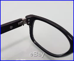 New Cartier Duke Premiere Black Eyeglasses 54 mm Hand Made in France R. P. 540$