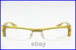 New Rare Vintage Alain Mikli Al 0650 16 Yellow Eyeglasses Authentic Rx 50-19