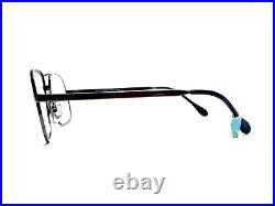 New VTG Lunettes Girard France Aviator Gunmetal Frame Eyeglasses 3110 52 20 140